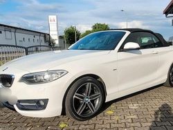 Weiß Gebraucht 2017 BMW 218 Sport Line Cabrio | 17.900 € (Etwas zu teuer)