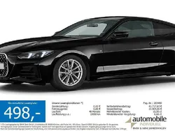 Saphirschwarz met. Gebraucht 2024 BMW 420 M Sport Coupé | 41.740 € (Guter Preis)