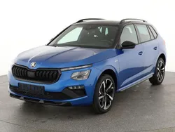 Race blue metallic / dach black magic perleffekt Neu 2025 Skoda Kamiq Monte Carlo SUV | 33.495 € (Etwas zu teuer)