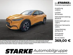 Orange metallic Gebraucht 2022 Ford Mustang Mach-E SUV | 30.550 € (Guter Preis)