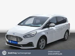 Frozen white Gebraucht 2022 Ford S-MAX Titanium Van / Kleinbus | 31.940 € (Guter Preis)