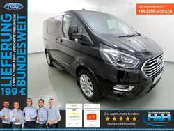 Schwarz (obsidianschwarz) Gebraucht 2023 Ford Tourneo Custom Titanium Van / Kleinbus | 38.980 € (Guter Preis)