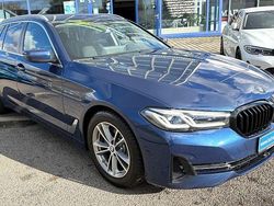 Blau Gebraucht 2021 BMW 520 Kombi | 24.780 € (Guter Preis)
