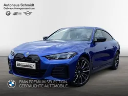 M portimao blau (metallic) Gebraucht 2024 BMW i4 Performance Limousine | 58.750 € (Etwas zu teuer)