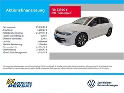 Weiß Gebraucht 2024 VW Golf VIII Goal Limousine | 25.630 €