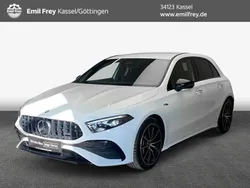 Polarweiß Gebraucht 2024 Mercedes A35 AMG Advanced Plus Limousine | 42.500 € (Superpreis)