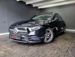 Schwarz Gebraucht 2020 Mercedes A180 AMG line Limousine | 23.990 € (Fairer Preis)