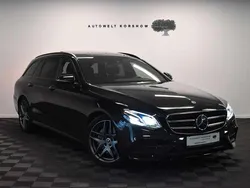 Obsidianschwarz metalliclack Gebraucht 2019 Mercedes E220 AMG line Kombi | 31.500 € (Fairer Preis)