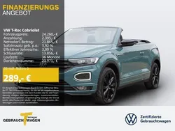 Grün Gebraucht 2021 VW T-Roc Cabriolet R-line Cabrio | 24.260 € (Guter Preis)