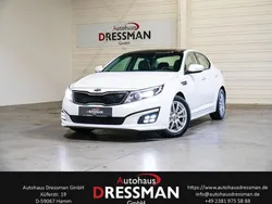 Snow white pearl Gebraucht 2014 Kia Optima Spirit Limousine | 11.490 € (Etwas zu teuer)