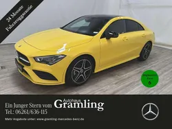 Sonnengelb Gebraucht 2023 Mercedes CLA200 AMG Coupé | 37.439 € (Fairer Preis)