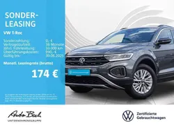 Grau (indiumgrau metallic) Gebraucht 2024 VW T-Roc Life SUV | 23.470 € (Guter Preis)