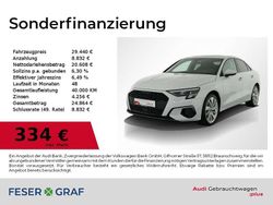 Gletscherweiß Gebraucht 2022 Audi A3 S-Line Limousine | 29.440 € (Etwas zu teuer)