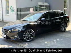 Onyxschwarz metallic Gebraucht 2016 Mazda 6 Sports-Line Kombi | 10.990 € (Fairer Preis)