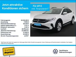 Weiss / pure white Gebraucht 2024 VW Taigo Move SUV | 25.552 € (Fairer Preis)