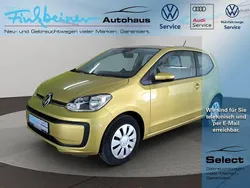 Honey yellow (gelb), metallic Gebraucht 2020 VW up! Move Kleinwagen | 10.490 € (Fairer Preis)