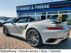 Silber Gebraucht 2016 Porsche 911 Turbo S Cabriolet Cabrio | 129.899 € (Superpreis)