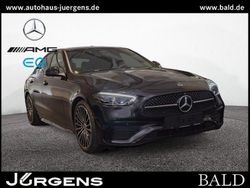 Schwarz metalliclack obsidians Gebraucht 2025 Mercedes C220 AMG Limousine | 48.780 € (Teuer)