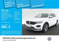 Pure white Gebraucht 2022 VW T-Roc R-line SUV | 27.482 € (Guter Preis)