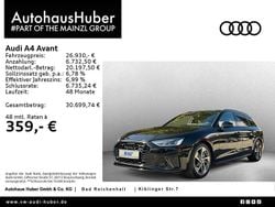 Mythosschwarz metallic Gebraucht 2021 Audi A4 S-Line Kombi | 26.930 € (Fairer Preis)