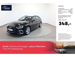 Schwarz Gebraucht 2024 Audi A4 S-Line Kombi | 43.980 € (Fairer Preis)