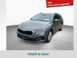Graphitegrau metallic met. Gebraucht 2023 Skoda Octavia Ambition Kombi | 25.960 € (Guter Preis)