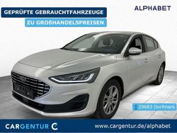 Moondust silber Gebraucht 2023 Ford Focus Titanium S Limousine | 17.890 € (Superpreis)