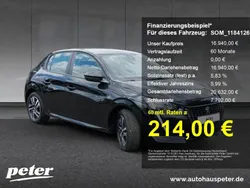 Schwarz perla nera (metallic) Gebraucht 2023 Peugeot 208 Active Kleinwagen | 16.939 € (Guter Preis)