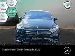 Obsidianschwarz Gebraucht 2024 Mercedes EQS450+ AMG Limousine | 83.990 €