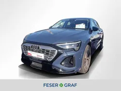 Plasmablau metallic Gebraucht 2023 Audi Q8 e-tron S-Line SUV | 61.880 € (Guter Preis)