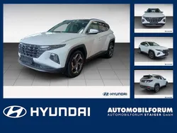 Atlas white / sol Gebraucht 2023 Hyundai Tucson Prime SUV | 29.490 € (Fairer Preis)