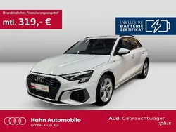 Gletscherweiß metallic Gebraucht 2022 Audi A3 e-tron S-Line Kleinwagen | 25.930 € (Guter Preis)