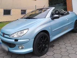 Blau Gebraucht 2002 Peugeot 206 CC Platinum Cabrio | 1.390 € (Guter Preis)