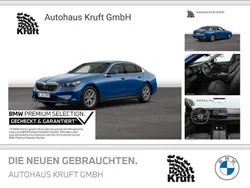 Blau Gebraucht 2024 BMW 520 Sport Line Limousine | 51.499 € (Superpreis)