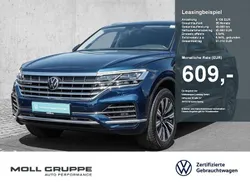 Aquamarinblau metallic Gebraucht 2021 VW Touareg Elegance SUV | 44.960 € (Guter Preis)
