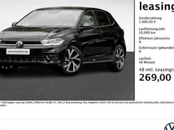 Schwarz Neu 2025 VW Polo R-line Limousine | 30.290 € (Teuer)