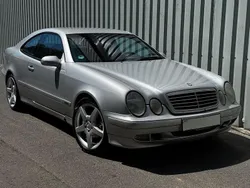 Silber Gebraucht 2000 Mercedes CLK230 Avantgarde Coupé | 3.990 € (Guter Preis)