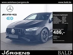 Metalliclack kosmosschwarz Gebraucht 2024 Mercedes CLA35 AMG AMG Coupé | 51.330 € (Fairer Preis)