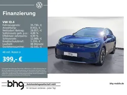 Blue dusk metallic/schwarz Gebraucht 2023 VW ID.4 Pro SUV | 35.730 € (Fairer Preis)