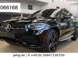 Schwarz/baltic black Gebraucht 2021 Mercedes GLC300e AMG line Coupé | 38.890 € (Guter Preis)