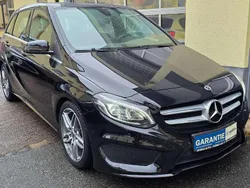 Kosmosschwarz Gebraucht 2018 Mercedes B180 AMG line Van / Kleinbus | 16.900 € (Fairer Preis)