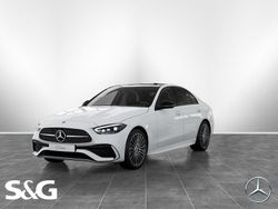 Unilack polarweiß Gebraucht 2025 Mercedes C220 AMG Limousine | 55.990 €