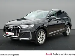 Mythosschwarz metallic Gebraucht 2022 Audi Q7 S-Line SUV | 59.939 € (Superpreis)