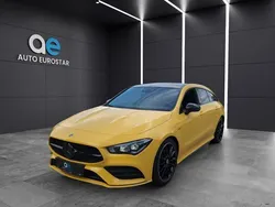 914 (sonnengelb unilack) Gebraucht 2021 Mercedes CLA200 Shooting Brake AMG Kombi | 29.950 € (Guter Preis)