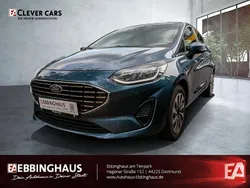 Blau Gebraucht 2023 Ford Fiesta Titanium Kleinwagen | 16.999 € (Superpreis)