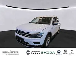 Pure white Gebraucht 2021 VW Tiguan Allspace Highline SUV | 37.950 € (Fairer Preis)