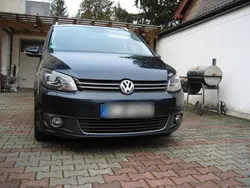 Blau Gebraucht 2014 VW Touran Highline Van / Kleinbus | 10.500 € (Guter Preis)