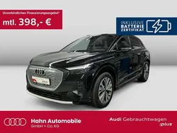 Mythosschwarz metallic Gebraucht 2022 Audi Q4 e-tron Advanced SUV | 31.460 € (Guter Preis)