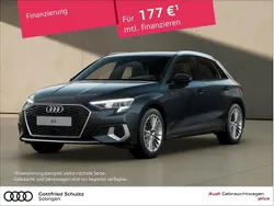 Grau Gebraucht 2023 Audi A3 Sportback Advanced Plus Limousine | 31.440 € (Fairer Preis)