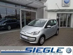 Silber metallic Gebraucht 2012 VW up! move up! Kleinwagen | 6.480 € (Fairer Preis)
